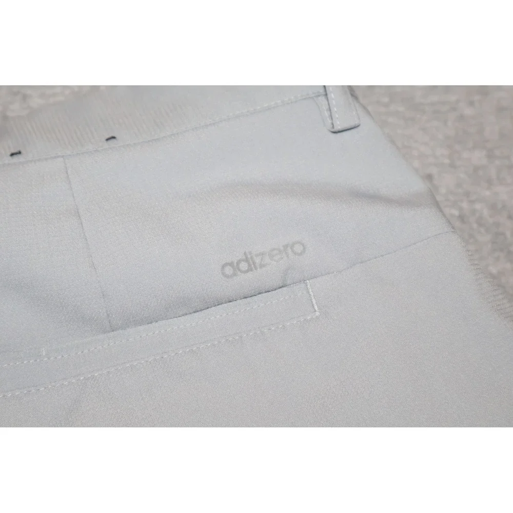 Adidas Golf Pants Men 38X31 Gray Adizero Lightweight Performance Polyester **